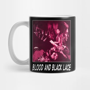 Cinematic Murder Mystery Elegance Blood and Lace Nostalgia Tribute Shirt Mug